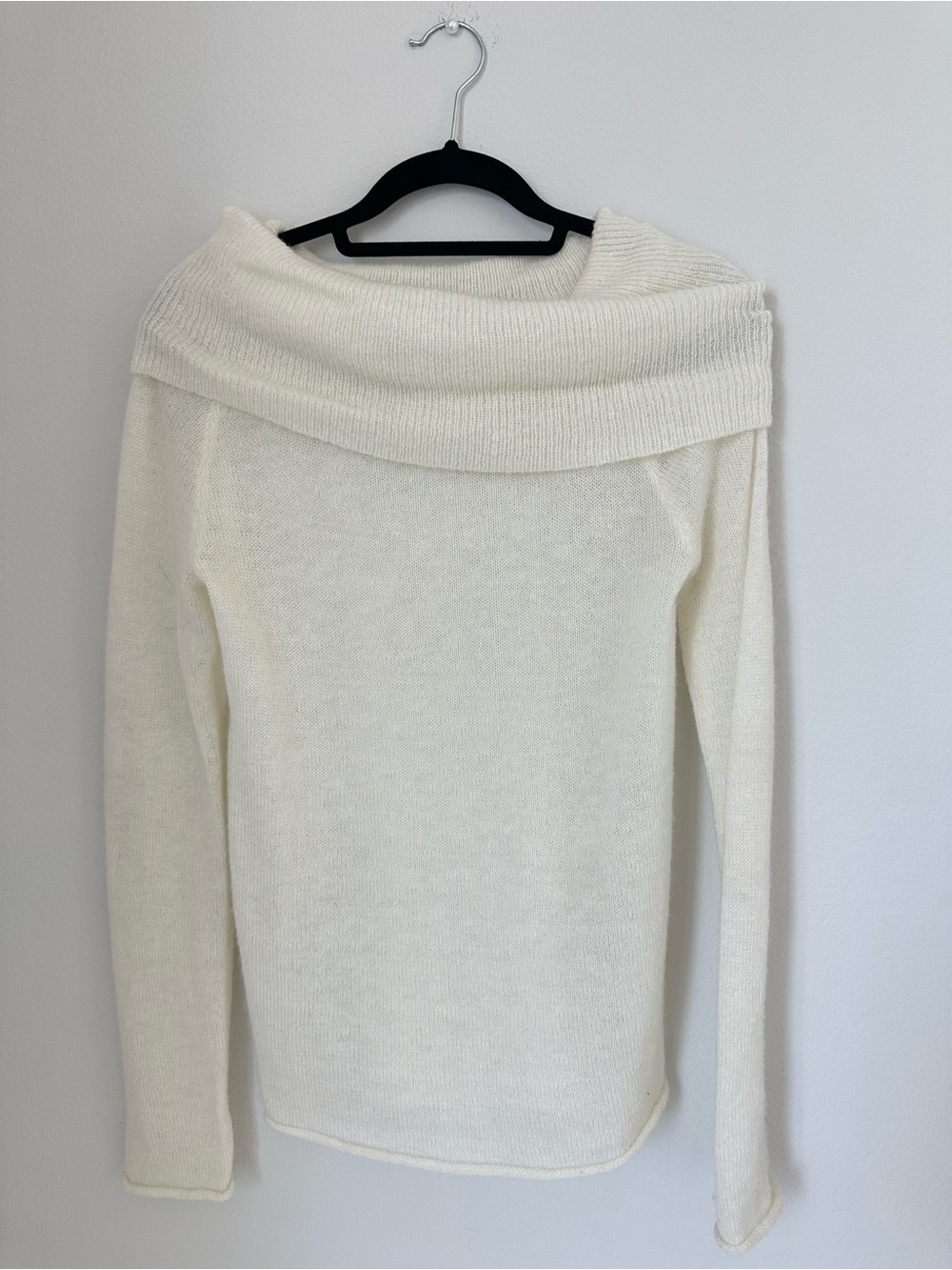 Brandy Melville Off the Shoulder Sheer Sweater